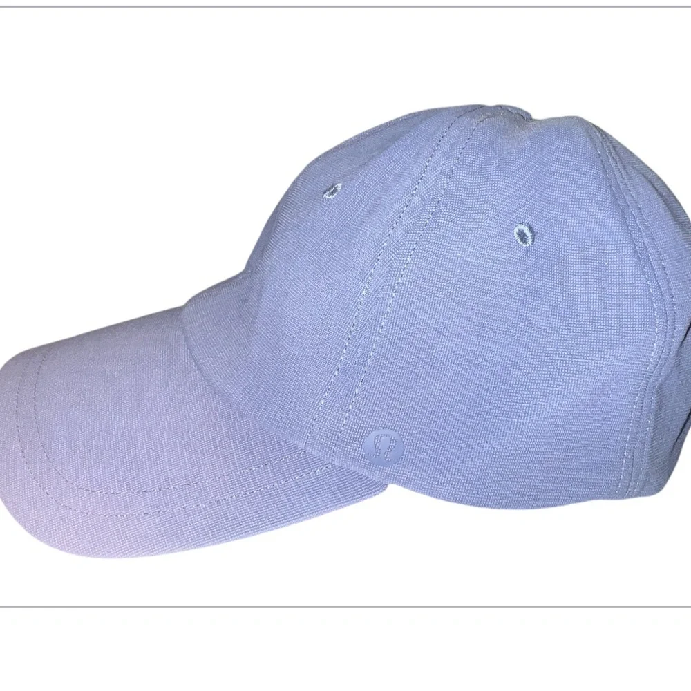 lululemon Adjustable Baseball Hat Blue S/M Unisex‎ Logo